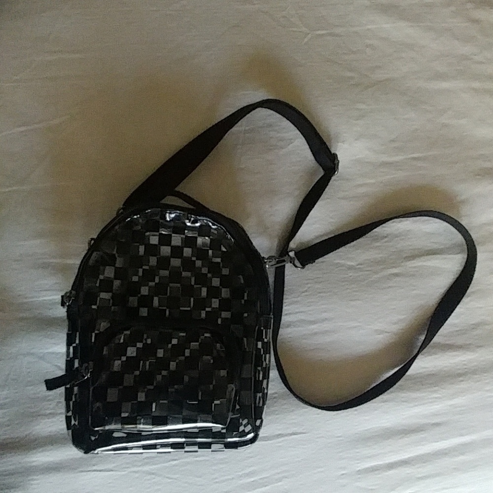 Vans Clear Checker Convertible Backpack